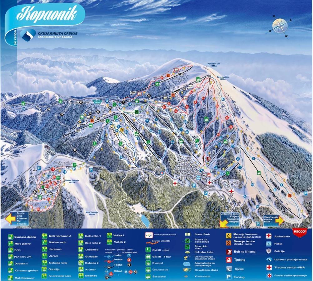 Apartment Marija- Kopaonik Centar ภายนอก รูปภาพ